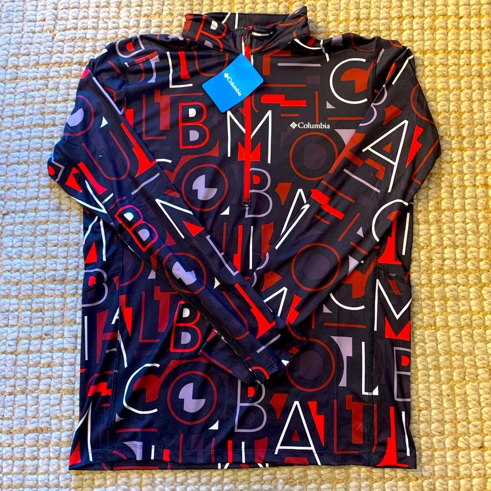 NWT Columbia Retro Winter Power Knitted Half Zip